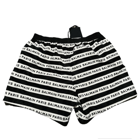 BALMAIN***Classic Men’s Iconic Logo Swim Shorts***Med. $580 - Picture 3 of 3